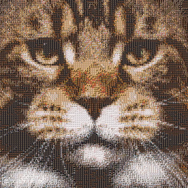 Cats Mosaic – zoom level 1 of 5