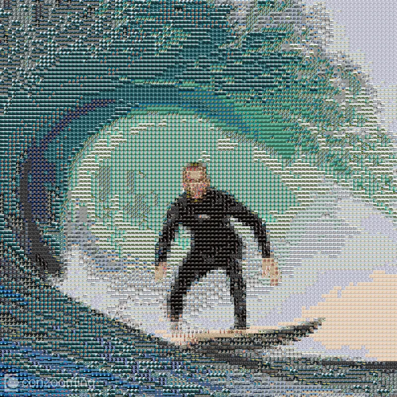 Photomosaic result